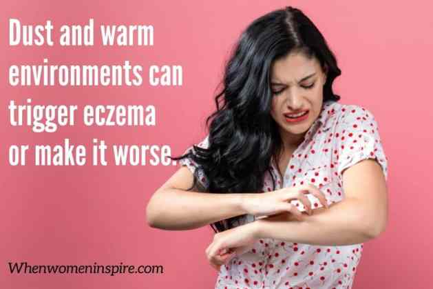 Eczema flare-ups quote
