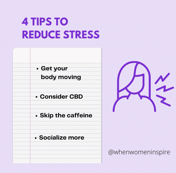 Reduce stress tips