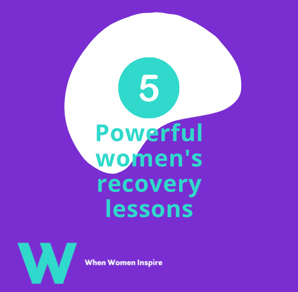 Powerful women leaders in recovery
